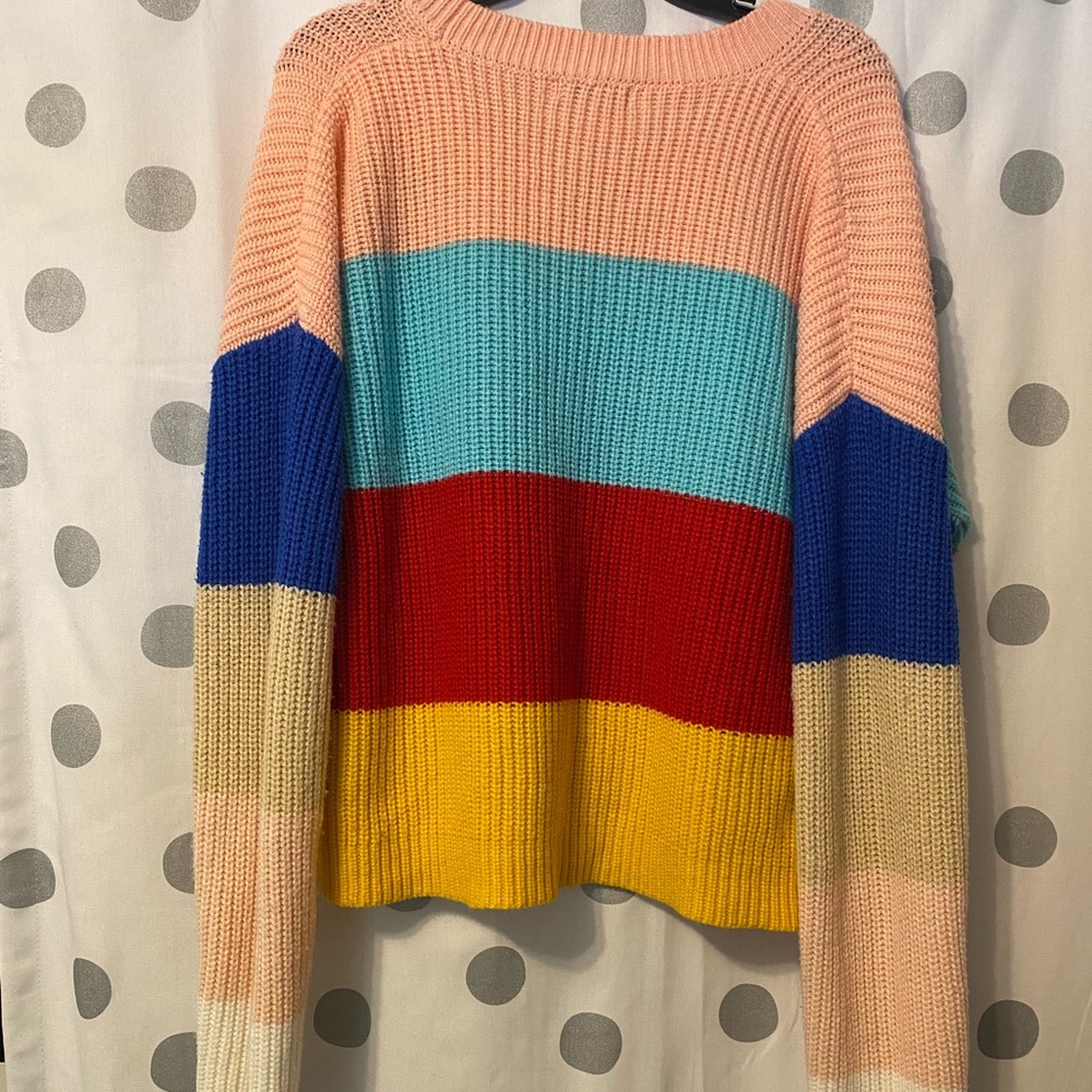 Fate Color Block Sweater - Picture 2 of 4